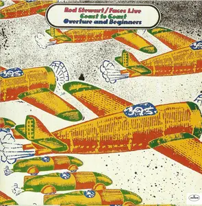 Rod Stewart & Faces - Live Coast To Coast - Overture And Beginners (1974/1987)