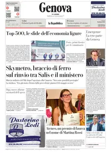 la Repubblica Genova - 13 Giugno 2025
