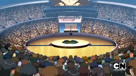 Beyblade Metal Fusion (2009 S02E05 Final Battle! Leone VS Eagle C W