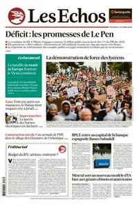 Les Echos du Mercredi 7 Octobre 2026