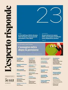 Il Sole 24 Ore L'Esperto Risponde - 16 Giugno 2025
