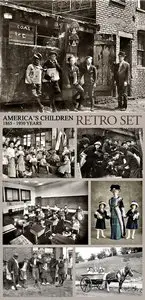 America's Children Retro Photos (1865-1930 Years)