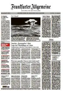 Frankfurter Allgemeine Zeitung FAZ - 6 August 2015