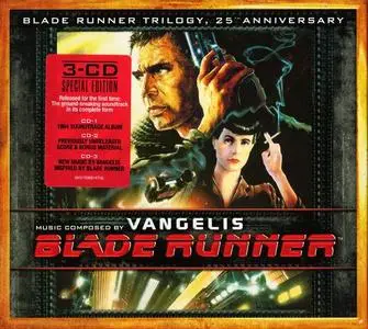 Vangelis - Blade Runner Trilogy, 25th Anniversary [3CD Box Set] (2007)