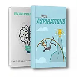 True Aspiration for Entrepreneurs : Steps to achieve your Entrepreneurial Dreams (2 sets of Books) by Slumdog Books