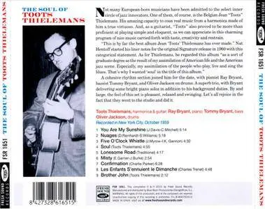 Toots Thielemans - The Soul Of Toots Thielemans (1960) Remastered Reissue 2010