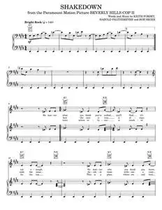 Shakedown - Bob Seger (Piano-Vocal-Guitar)