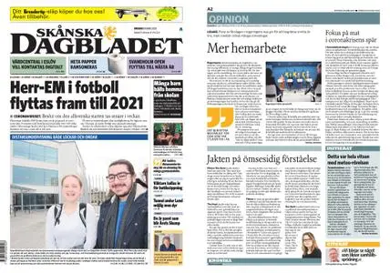 Skånska Dagbladet – 18 mars 2020