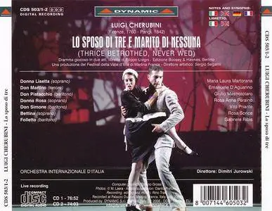 Dimitri Jurowski, Orchestra Internazionale d'Italia - Cherubini: Lo sposo di tre e marito di nessuna (2006)