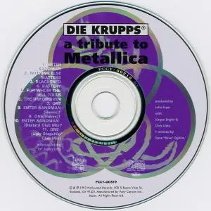 Die Krupps - A Tribute To Metallica (1992) [Japanese edition]