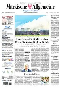 Märkische Allgemeine Ruppiner Tageblatt - 28. Januar 2019