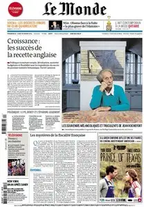 Le Monde & Suppléments du Dimanche 27 et Lundi 28 Octobre 2013