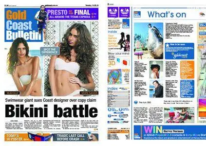 The Gold Coast Bulletin – September 14, 2010