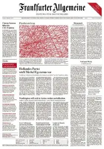 Frankfurter Allgemeine Zeitung vom Samstag, 27. April 2013