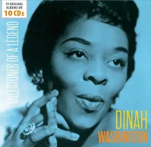 Dinah Washington - Milestones of a Legend (2017) {10CD Box Set, Compilation, Reissue, Remastered}