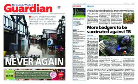 Winsford and Middlewich Guardian – September 22, 2022