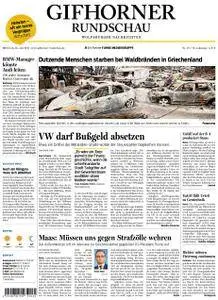 Gifhorner Rundschau - Wolfsburger Nachrichten - 25. Juli 2018
