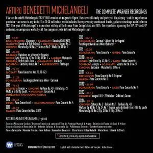 Arturo Benedetti Michelangeli - Complete Warner Recordings: Box Set 14CDs (2015)
