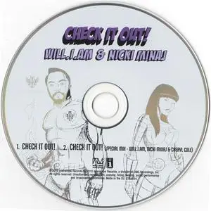 Will.I.Am & Nicki Minaj - Check It Out! (UK CD single) (2010) {Will.I.Am Music Group/Interscope}