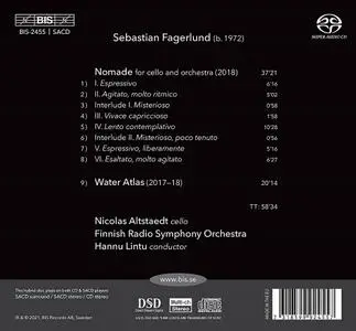 Nicolas Altstaedt, Hannu Lintu, Finnish Radio Symphony Orchestra - Fagerlund: Nomade; Water Atlas (2021)
