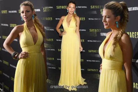 Blake Lively - Savages Premiere, New York City June 27, 2012