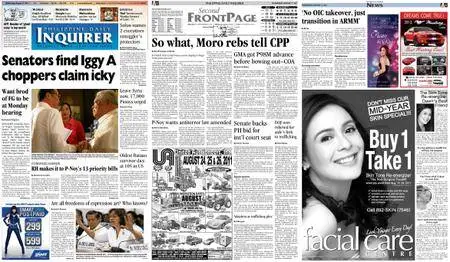 Philippine Daily Inquirer – August 17, 2011