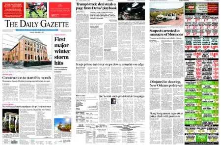 The Daily Gazette – December 02, 2019