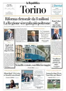 la Repubblica Torino - 7 Luglio 2023
