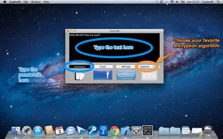 CypherM v1.03 Mac OS X