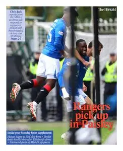 The Herald Sport (Scotland) - 9 October 2023