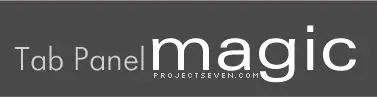 PVII Tab Panel Magic 2.50 for Dreamweaver