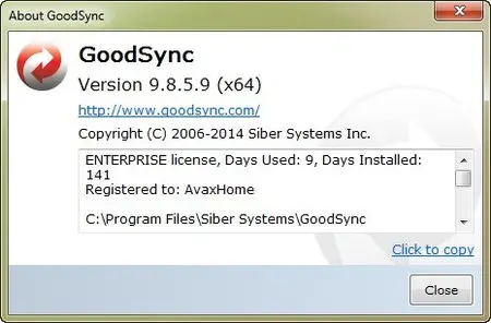 GoodSync Enterprise 9.8.5.9