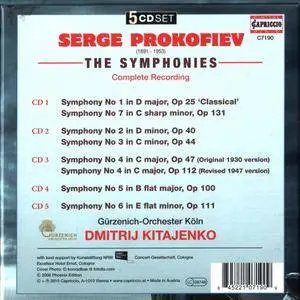 Gurzenich-Orchester Koln, Dmitrij Kitajenko - Sergey Prokofiev: The Symphonies (2008) 5CD Box Set, Reissue 2015