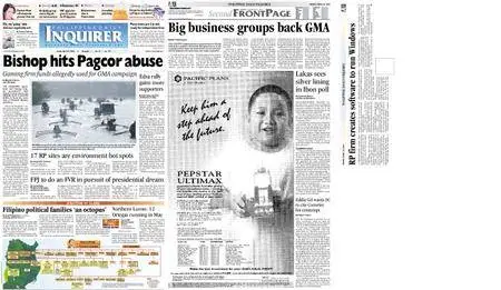 Philippine Daily Inquirer – April 23, 2004
