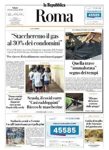 la Repubblica Roma - 24 Settembre 2022