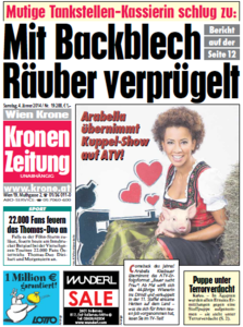 Kronen Zeitung,04. Januar 2014
