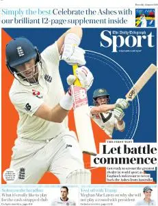 The Daily Telegraph Sport - August 1, 2019