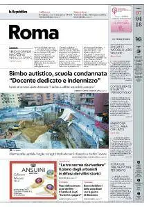 la Repubblica Roma - 7 Aprile 2018