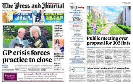 The Press and Journal Aberdeenshire – August 17, 2018