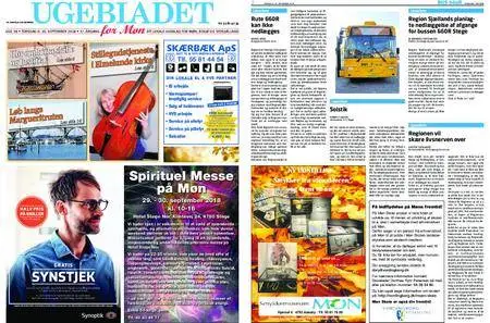 Ugebladet for Møn – 20. september 2018