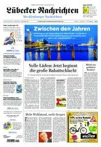 Lübecker Nachrichten Mecklenburg - 27. Dezember 2017