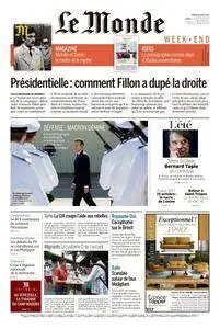 Le Monde du Samedi 22 Juillet 2017