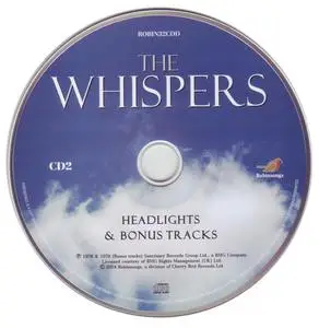 The Whispers - One For The Money (1976), Open Up Your Love (1977) & Headlights (1978) [2CD] [2018, Remastered]