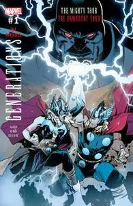 Generations - The Unworthy Thor  The Mighty Thor 001 2017 Digital