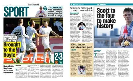 The Herald Sport (Scotland) – August 02, 2021