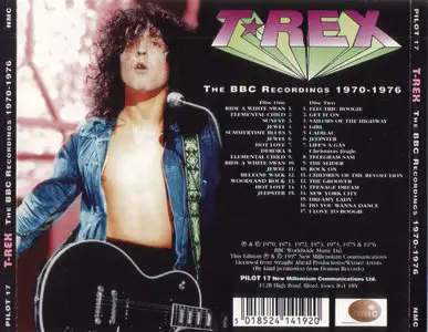 T.Rex - The BBC Recordings 1970-1976 [2CD] (1997) {NMC}