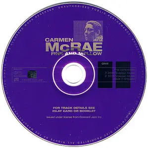 Carmen McRae - Fine and Mellow [2CD] (2005)