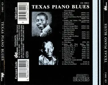 VA - Texas Piano Blues 1929-1948 (1991) [Story Of Blues Series]