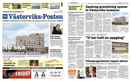 Västerviks-Posten – 16 november 2017