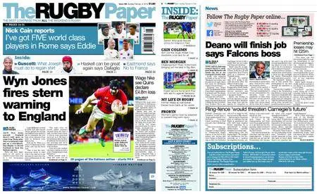 The Rugby Paper – February 04, 2018